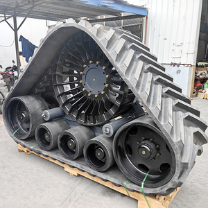 Sistema di Cingoli Anti-Usura a Compattazione Ridotta del Terreno per Mietitrebbie FENDT <span class=keywords><strong>CORUS</strong></span> 5160 5180 5220 5250 - Product Image 2