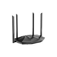 Router Wifi6 de Doble Banda 1GE WLAN+3GE LAN+2.4G 5Ghz WIFI 6 AX1500M 4 Antenas 6dbi Router Inalámbrico Control por Aplicación