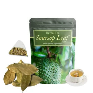 Non-GMO Caffeine Free Herbal Tea Health Graviola Tea Bags Soursop Leaf Tea