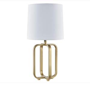 Yellow Glass Conical Base New Table Desk <b>Lamp</b> Lighting with <b>USB</b> Power Outlet for Hotel - Product Image 3