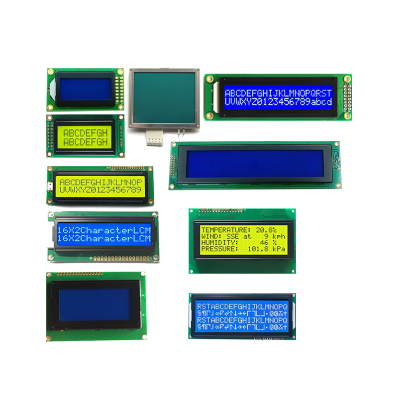Монохромный ЖК-дисплей 8x2 8x4 16x2 16x4 20x2 20x4 40x4, Символьные ЖК-модули