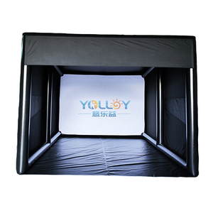 Tente <span class=keywords><strong>gonflable</strong></span> de Golf, 4 pouces, avec panneau avant et simulateur au sol - Product Image 1