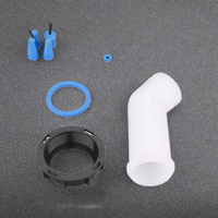 Kit d'adaptation pour réservoir IBC, connecteur de tube, bec de vidange 2 pouces, extension de tuyau, buse, bouchon de robinet, 1000L, polypropylène, agricole