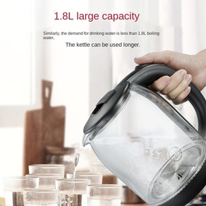 กาต้มน้ำไฟฟ้าไร้สายทำจากซิลิโคนพร้อมคุณสมบัติอบอุ่นควบคุมระยะไกลฉนวนกันความร้อนสำหรับใช้ในครัวเรือน - Product Image 2