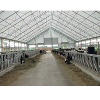 Bâtiments Agricoles en Acier Préfabriqué à Prix Compétitif : Étables pour Vaches Laitières, Hangars Légers pour Volailles, Granges à Vaches – Soudage, Pliage, Découpe