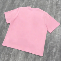 Kaos Pria 2027 Musim Semi Warna-Warni Kerah O Regular Fit Lengan Pendek Custom 100% Katun Bernapas Cepat Kering Polos