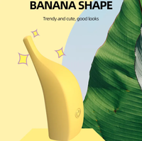 Bananenvibrator Fruitvormige Clitoris Massager G-spot Stimulator Siliconen Waterdicht Magnetisch Opladen Stil Volwassenen Seks Speelgoed Vrouwen