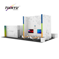 TIANYU – Présentoir de Salon Professionnel Sophistiqué à Cadre en Aluminium Sans Outil – Opportunité de Vente en Gros Durable