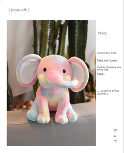 <span class=keywords><strong>Aika</strong></span> เครื่องจี้กำมะหยี่รูปช้างหลากสี - Product Image 3