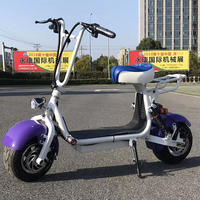 Usine directe Scooter électrique 800w Li-ion batterie Citycoco Scooter moto Dirt Bike grand siège vélo