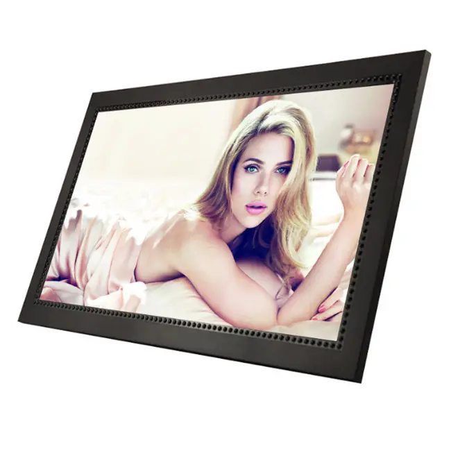 Fábrica de Abastecimento Bulk 15,6 polegadas WiFi LCD Nuvem Vídeo Baixar Frameo Digital Photo Frame