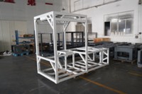 Fabricación Profesional de Chasis de Metal de Acero al Carbono Personalizado, Diseño de Ventilación para Gabinete de Servidor de Computadora Industrial