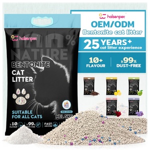 Arena Aglomerante para Gatos al por Mayor, Arena Sanitaria para Mascotas, Venta Caliente, Arena en Forma de Bola para Gatos de Bentonita - Product Image 1