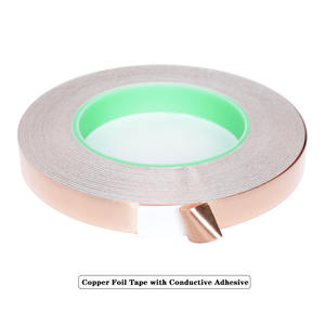 Cinta Adhesiva de Cobre de Doble Cara Resistente al Calor de Alta Temperatura, Conductiva, con Protección EMI Contra Babosas y Caracoles - Product Image 2