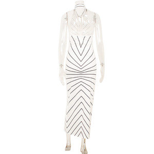 Hot Sale Stripe Lady Sexy Tube <strong>Top</strong> <strong>Dress</strong> Women Clothes Sexy <strong>Dresses</strong> - Product Image 3
