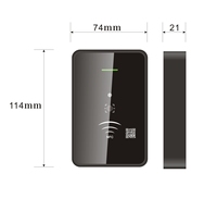 Lector de Tarjetas de Control de Acceso con Código QR Dinámico, Proximidad NFC, IC RFID EV1 EV2, WG 26/34, con Interfaz RJ45