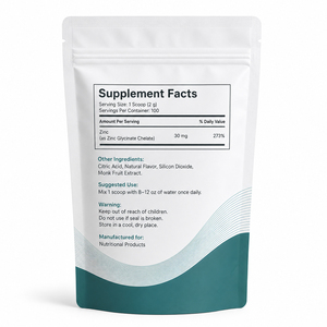 Complément Premium de Magnésium, Calcium, Fer, Sélénium et Zinc Glycinate pour Améliorer l'Immunité, 130 mg par Portion, Poudre Certifiée GMP, 200g - Product Image 6
