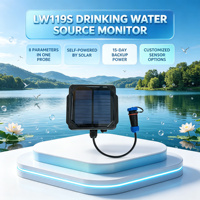 Stasiun Kualitas Air Tenaga Surya Bebas Perawatan LoRaWAN 8 Parameter dengan Sistem Pembersihan Otomatis untuk Air Limbah Industri