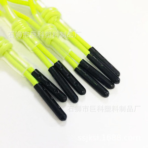 Cordon élastique à fermeture éclair en plastique de couleur unie pour vêtements et lacets de chaussures - Product Image 3