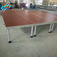 Scène de Banquet Portable à installation rapide et facile avec des escaliers, des unités de plate-forme de danse Mobile