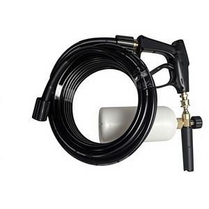 Pistolet à mousse le plus vendu avec buse inclinée, <span class=keywords><strong>tuyau</strong></span>, ensemble de 8 pièces dédié pour <span class=keywords><strong>machine</strong></span> de lavage de voiture haute pression - Product Image 3