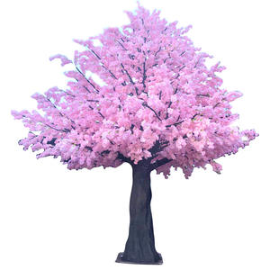 Faire de la fibre de verre 10 pieds 3m décor intérieur extérieur grande haute simulation rose blanc Sakura arbres artificiels fleur de <span class=keywords><strong>cerisier</strong></span> arbre - Product Image 3