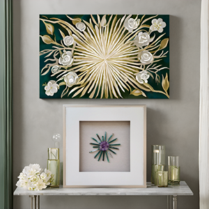 Caja de marco de Arte de pared con ágata natural-decoración del hogar y <span class=keywords><strong>campo</strong></span> magnético que mejora la suerte - Product Image 3