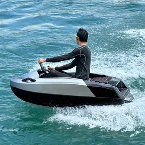 GOOCH Qualité supérieure 52 KM/H vitesse jet bateau en fibre de verre kart électrique pour les sports nautiques