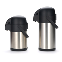 Carafe isotherme à double paroi en acier inoxydable 2,5 litres, garde au chaud pendant 24 heures