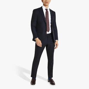 Service OEM de haute qualité, costume d'affaires personnalisé pour hommes, 3 pièces, manteau, pantalon, costume pour hommes - Product Image 2