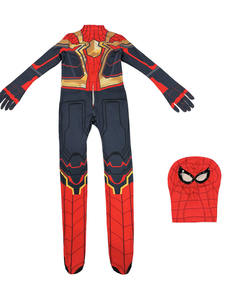 Disfraz <span class=keywords><strong>de</strong></span> Superhéroe Body <span class=keywords><strong>de</strong></span> Spandex para Halloween Cosplay <span class=keywords><strong>de</strong></span> Spider-Man <span class=keywords><strong>Traje</strong></span> Tipo Mameluco para Niños - Product Image 5