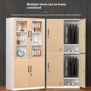 ตู้เสื้อผ้าเหล็กแบบ 2 ประตู ตู้เก็บของเหล็ก ตู้ล็อกเกอร์สำหรับโรงยิม ตู้เก็บของโลหะ ตู้ล็อกเกอร์เหล็ก - Product Image 2