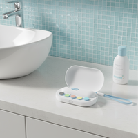 Outil de manucure pour bébé, sûr, doux et silencieux, lime à ongles électrique pour bébé avec lumière LED, utilisation nocturne