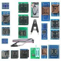 XGecu 22 adaptateurs pour programmeur T48 pour EPROM T48 [TL866-3G] Programmeur à 22 adaptateurs, meilleur que TL866II Plus