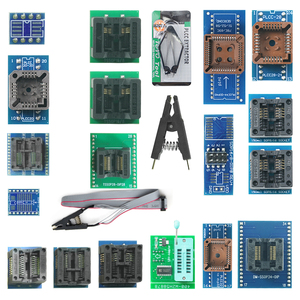 XGecu 22 adaptateurs pour programmeur T48 pour <span class=keywords><strong>EPROM</strong></span> T48 [TL866-3G] Programmeur à 22 adaptateurs, meilleur que TL866II Plus - Product Image 1