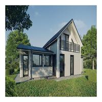 Bardage en PVC bon marché pour maison préfabriquée Maisons en conteneur mobile Maisons préfabriquées Immobilier Maisons préfabriquées Moderne