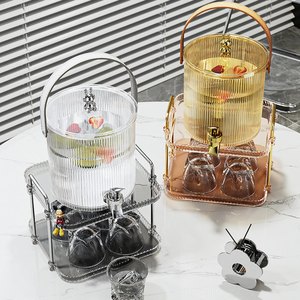 Leichtes Pte-Material im Luxus stil, Obst-Tee-Eimer mit großer Kapazität. Wasserkocher mit Wasserhahn - Product Image 6