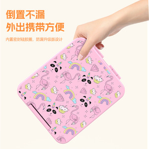 Tritan Plastic Lunch Box 3 Compartment Portable Food <b>Storage</b> For Students Children Outdoor Use - Product Image 2