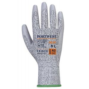 PORTWEST - A620GRRXS LR gant de paume en polyuréthane coupé gris-GANTS EAN 5036108202324 - Product Image 2