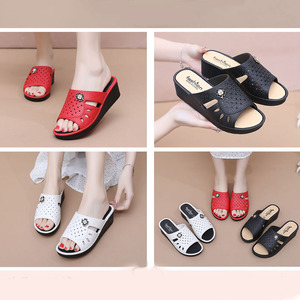 Pantofole da donna in PVC moda moda scarpe da spiaggia estive Indoor/Outdoor comode ad alto rapporto costo-efficacia antiscivolo per la <span class=keywords><strong>casa</strong></span> della ragazza - Product Image 2