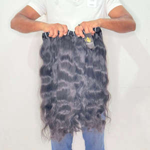 Cheveux indiens alignés dans le sens de la cuticule, Fournisseurs de cheveux humains brésiliens alignés dans le sens de la cuticule, Vente en gros de cheveux cambodgiens lisses - Product Image 2
