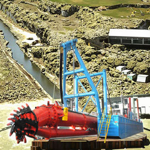 Keda-máquina de dragado de arena de succión, precio bajo, barco, buque, Draga de barro - Product Image 1