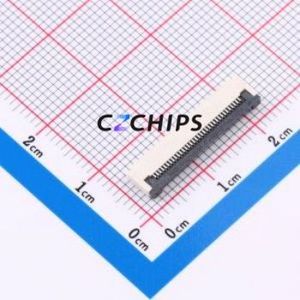 CAX-AFC01-34XCB-H2.0 FFC/FPC Connector SMD,P=0.5mm,Horizontal Mount Connector Flip Cover Type Bottom Contact 34P 0.5mm - Product Image 1