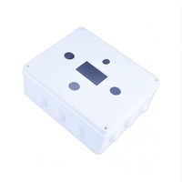 150x100x40mm IP65 ABS Wasserdichte Anschlussdose mit Gummistopfen, vorgebohrten Löchern, integriertem Dichtungsstreifen, Economy-Modell, Klemmenbox