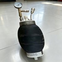 Tuyau en caoutchouc gonflable pour bouchon avec dispositif de détection de fuite pour les pipelines de pétrole et de gaz naturel, étanche