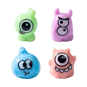 Accessoires de jardin miniature pour elfes et fées, figurines de monstres en résine miniature pour cadeaux de fête, cadeaux d'anniversaire, décoration pour slime - Product Image 5