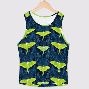 Image personnalisée Hauts d'entraînement sans manches à la mode pour femmes Sport d'été Spandex Fitness Gear Personnalisé léger respirant imprimé sans couture - Product Image 6