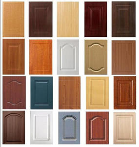 Portes de cuisine en bois massif, portes américaines en PVC blanc et gris, style shaker, à vendre - Product Image 6