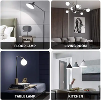 Ampoule LED GX53 de haute qualité, à économie d'énergie, blanc chaud, 5W 7W 9W 12W, pour la maison
