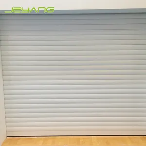 Aluminium wind slip goede kwaliteit bullet proof verticale rolluik garagedeur